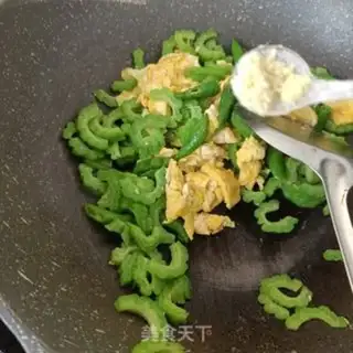 Make Hot peppers of bitter eggs step 14