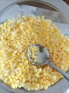 Make Green bean cake step 1