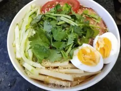 Make Cream noodles step 9