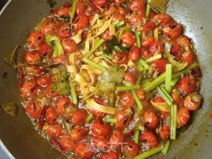 Make Celery is a thousand fried lobster tails step 15