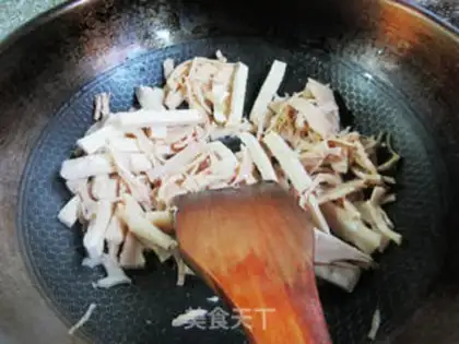 Make Tofu dry and boiled step 2