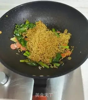 Make Fried noodles step 12