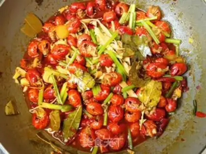 Make Celery is a thousand fried lobster tails step 16