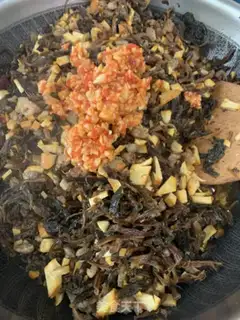 Make Tofu-dry meat-crunch pellets step 10