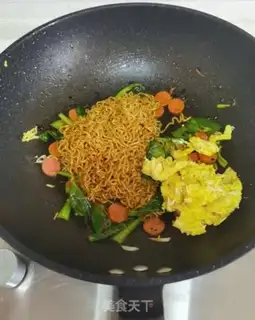 Make Fried noodles step 13