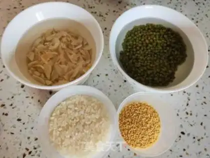 Make Rice, green beans step 0