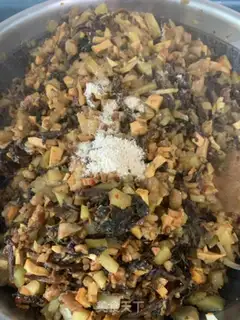 Make Tofu-dry meat-crunch pellets step 12
