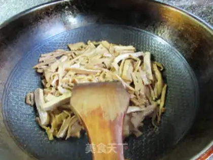Make Tofu dry and boiled step 8