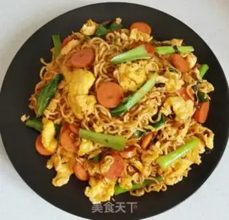 Make Fried noodles step 15