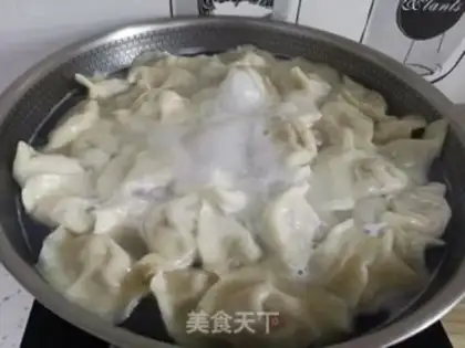 Make Pork cucumber dumplings step 8