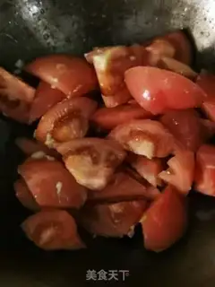 Make Tomato fried eggs step 6