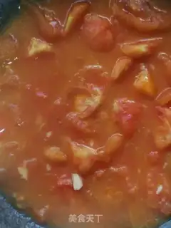 Make Tomato fried eggs step 7