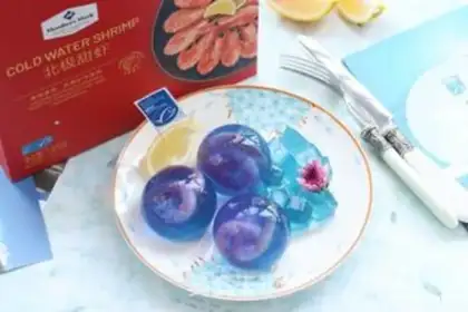 Make Deep Arctic shrimp freeze step 8
