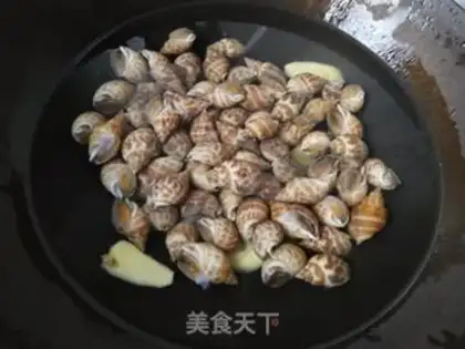 Make White snail step 2