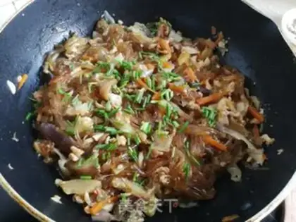 Make Meat and eggplant fans step 7