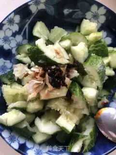 Make Garlic cucumber step 3