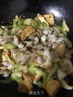 Make Gold tofu and celery step 9