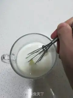 Make A simple double milk step 3