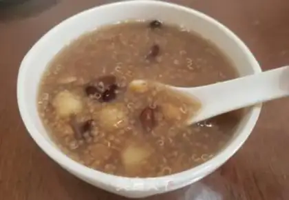Make Black Bean MacLeon rice congee step 6