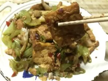 Make Gold tofu and celery step 13