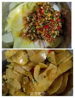 Make Frozen potatoes step 4