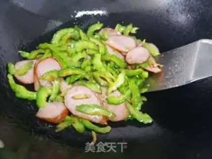 Make Scrambled intestines step 4