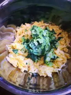 Make Scrambled mushroom egg varnish step 11