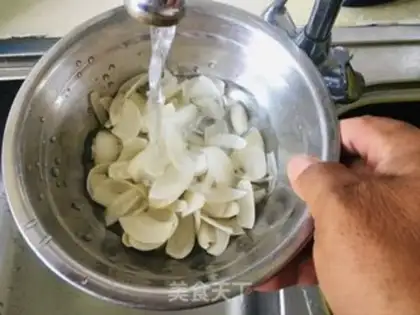 Make Green bean lily step 1