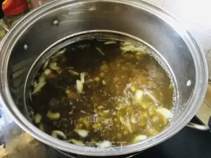 Make Green bean lily step 3