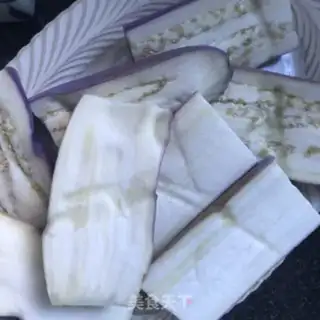 Make The oily hand tore the eggplant step 3