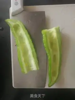 Make A cold, bitter melon step 1