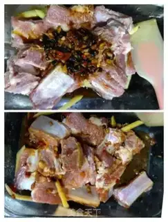 Make Bean evaporated ribs step 3