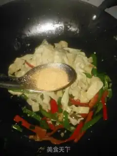 Make Twin pepper bean peel step 8