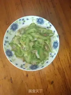 Make Pork and bitter melon step 5