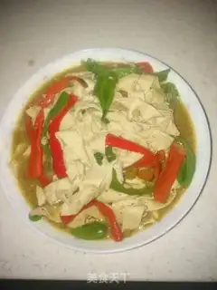 Make Twin pepper bean peel step 11
