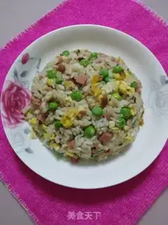 Make Five eggs of fried rice step 7
