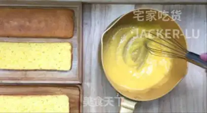Make Lemon with a pound cake step 17