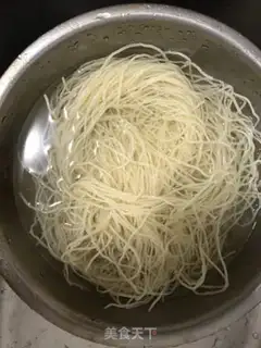 Make Cold noodles step 1