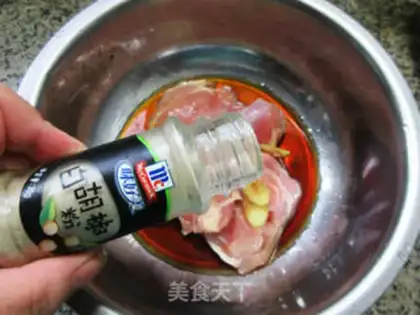Make Air-cuttered chicken leg step 4