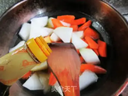 Make Carrots and melons step 3