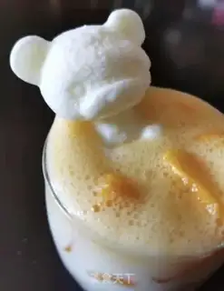 Make Red bear yogurt cup step 10