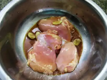 Make Air-cuttered chicken leg step 5
