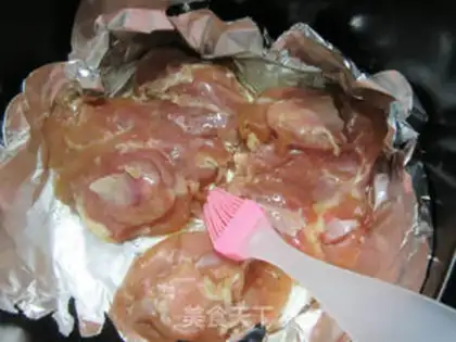 Make Air-cuttered chicken leg step 7