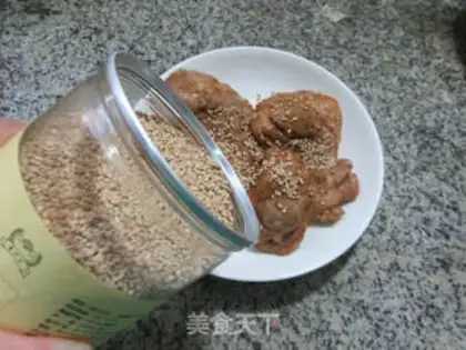 Make Air-cuttered chicken leg step 12