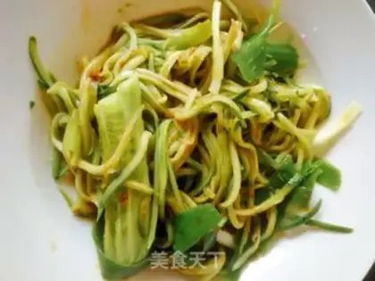 Make Plug in cucumber silk onions step 6