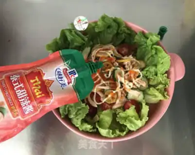 Make Thai sweet chicken salad step 11