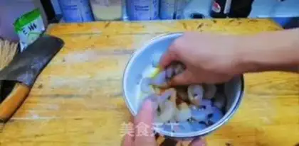 Make Shrimp rice step 9