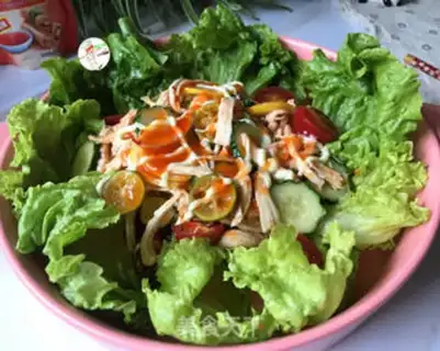 Make Thai sweet chicken salad step 12