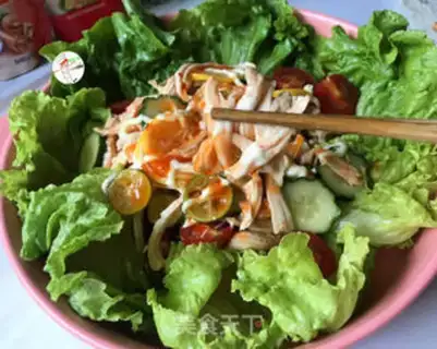 Make Thai sweet chicken salad step 13