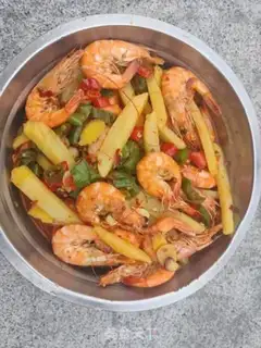 Make Pot potato shrimp step 3